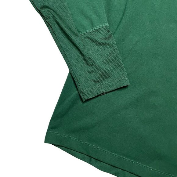 UNDER ARMOUR Coldgear Long Sleeve Crewneck Shirt Green Size Large - Picture 3 of 6